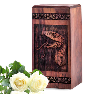 snake Urn Size 5(H)x3(W)x3(L)Inches