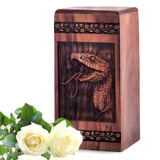 snake Urn Size 5 Inch 5”(H) x 3”(W) x 3”(L)