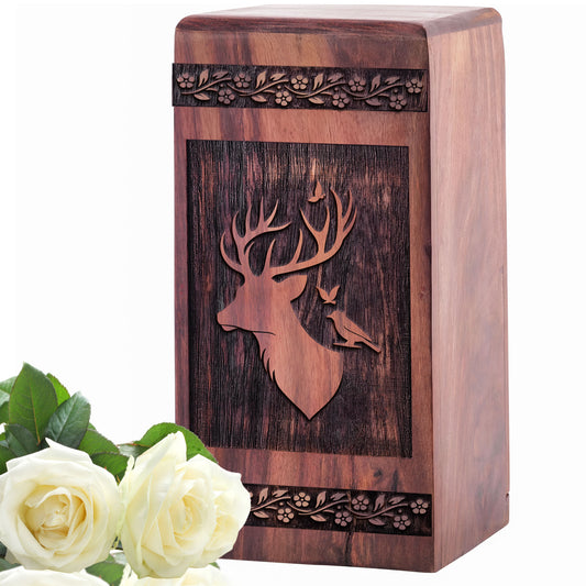 deer Urn Size 5 Inch 5”(H) x 3”(W) x 3”(L)