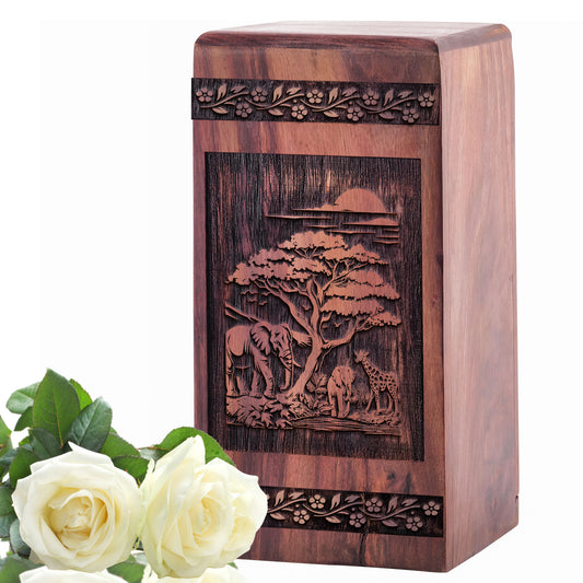 Elephant Urn Size 5 Inch 5”(H) x 3”(W) x 3”(L)