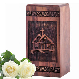 house Urn Size 5(H)x3(W)x3(L)Inches