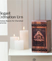 Handmade Wooden House Urn for Ashes - Lasting Tribute