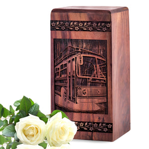 bus Urn Size 5(H)x3(W)x3(L)Inches