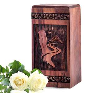 mountain Urn Size 5(H)x3(W)x3(L)Inches