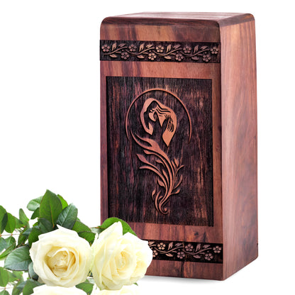 mermaid rock Urn Size 5 Inch 5”(H) x 3”(W) x 3”(L)