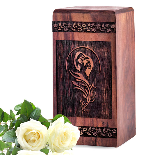 mermaid rock Urn Size 5 Inch 5”(H) x 3”(W) x 3”(L)