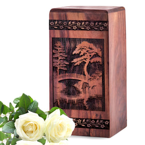 bridge Urn Size 5(H)x3(W)x3(L)Inches