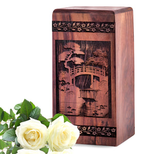 bridge Urn Size 5(H)x3(W)x3(L)Inches