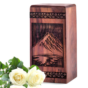 mountain Urn Size 5(H)x3(W)x3(L)Inches