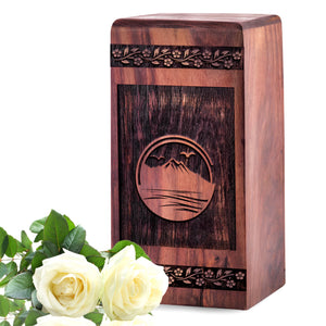 mountain Urn Size 5(H)x3(W)x3(L)Inches