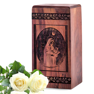 Mary Urn Size 5(H)x3(W)x3(L)Inches