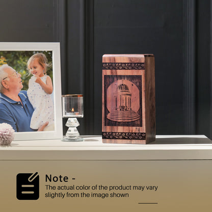 rotunda Urn Size 8 Inch 8”(H) x 4.7”(W) x 4.7”(L)