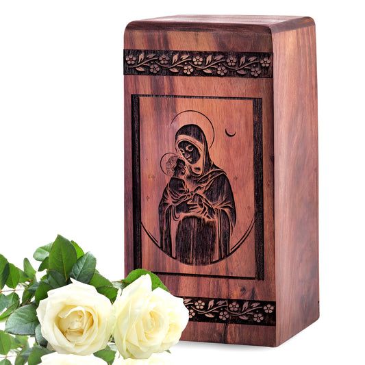 mary Urn Size 5 Inch 5”(H) x 3”(W) x 3”(L)