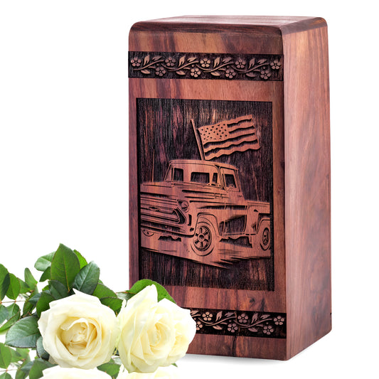 car Urn Size 5 Inch 5”(H) x 3”(W) x 3”(L)