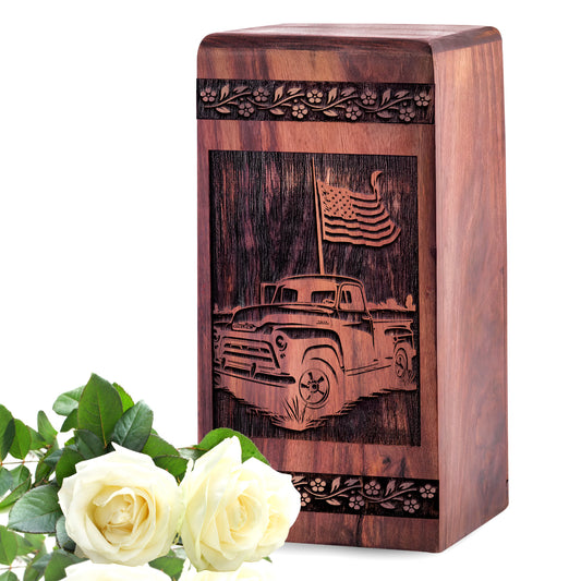 car Urn Size 5 Inch 5”(H) x 3”(W) x 3”(L)