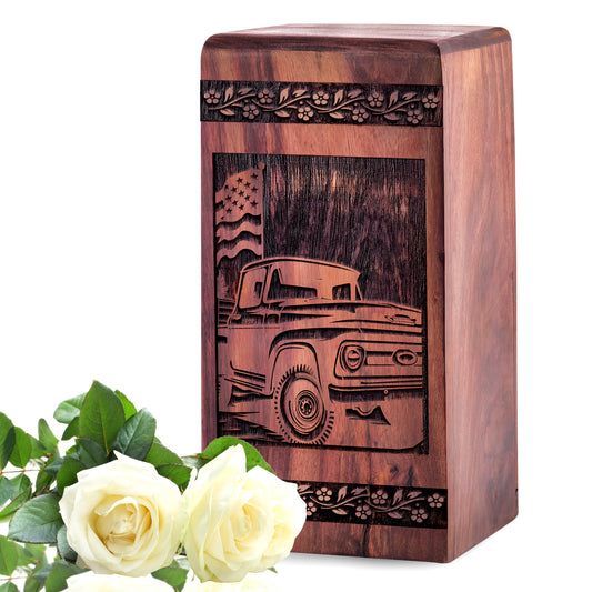 car Urn Size 5 Inch 5”(H) x 3”(W) x 3”(L)