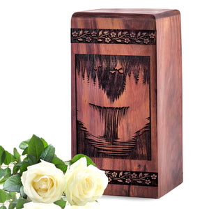 forest Urn Size 5(H)x3(W)x3(L)Inches