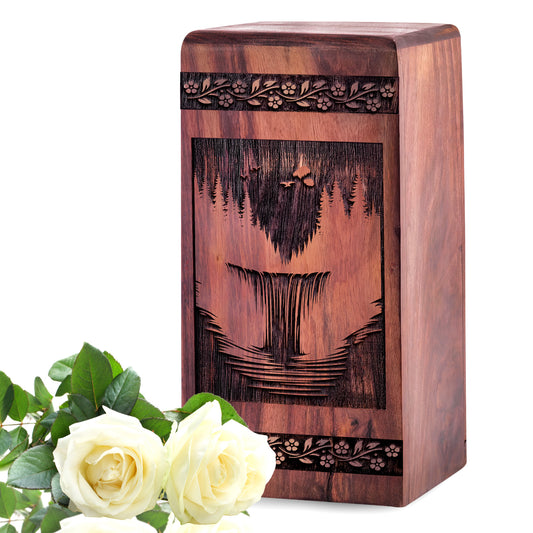 forest Urn Size 5 Inch 5”(H) x 3”(W) x 3”(L)