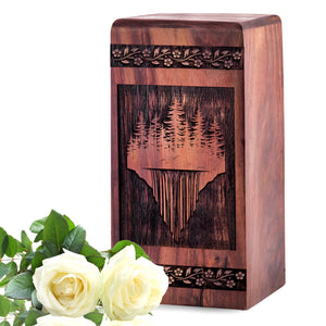 forest Urn Size 5(H)x3(W)x3(L)Inches