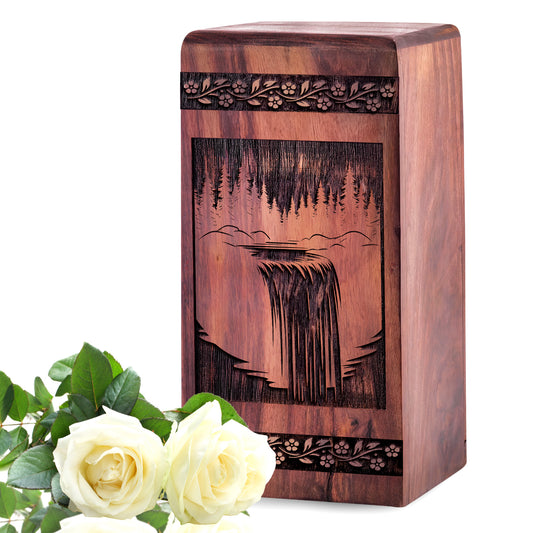 forest Urn Size 5 Inch 5”(H) x 3”(W) x 3”(L)