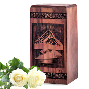 mountain Urn Size 5(H)x3(W)x3(L)Inches