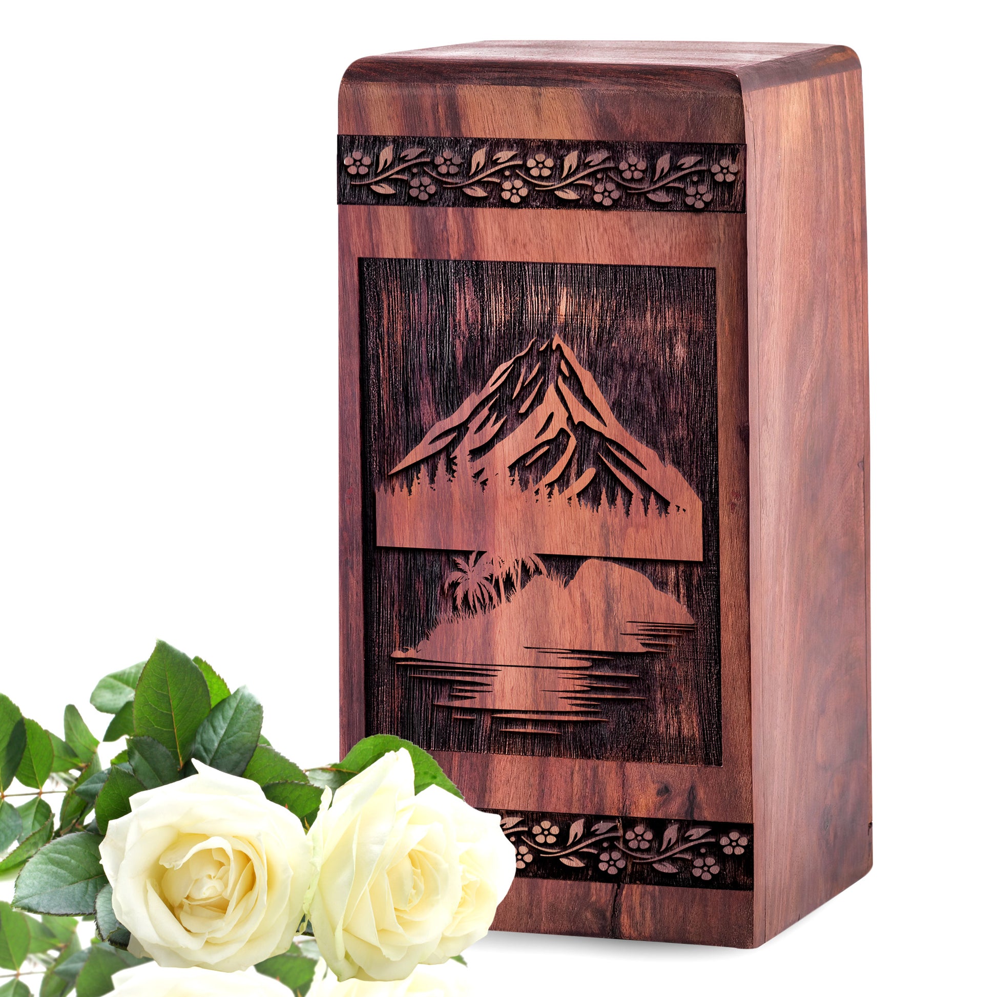 mountain Urn Size 5 Inch 5”(H) x 3”(W) x 3”(L)