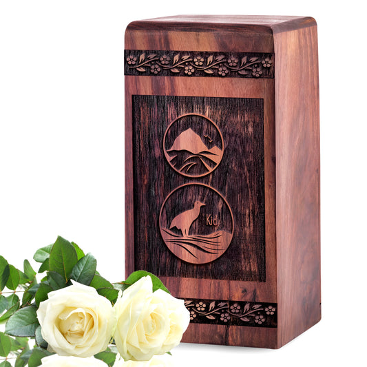 mountain Urn Size 5 Inch 5”(H) x 3”(W) x 3”(L)