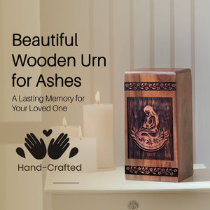 mother Urn Size 10(H)x5.5(W)x5.5(L)Inches