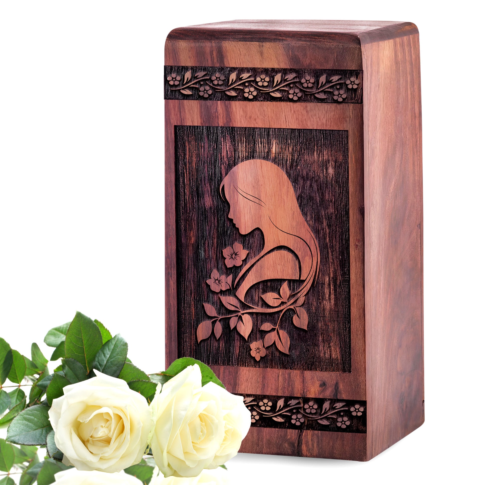 mother Urn Size 5 Inch 5”(H) x 3”(W) x 3”(L)