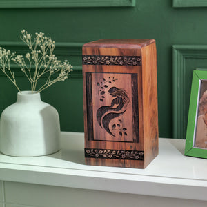 mother Urn Size 14(H)x7.5(W)x7.5(L)Inches