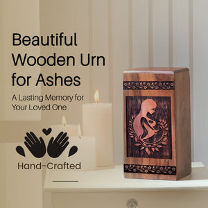 mother Urn Size 10(H)x5.5(W)x5.5(L)Inches