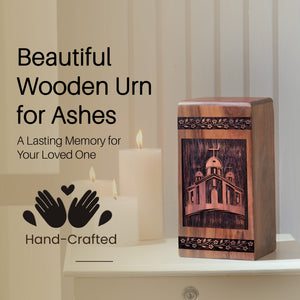 sameba Urn Size 10(H)x5.5(W)x5.5(L)Inches