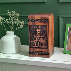 sameba Urn Size 14(H)x7.5(W)x7.5(L)Inches