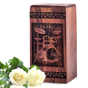 drum set Urn Size 5(H)x3(W)x3(L)Inches