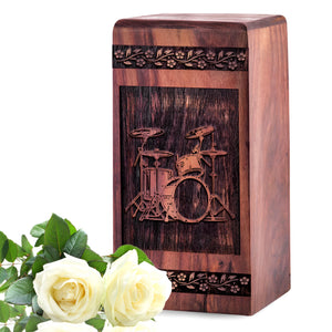 drum set Urn Size 5(H)x3(W)x3(L)Inches