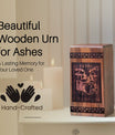 Unique Wooden Drum Set Cremation Urn for Ashes - Memorial Tribute