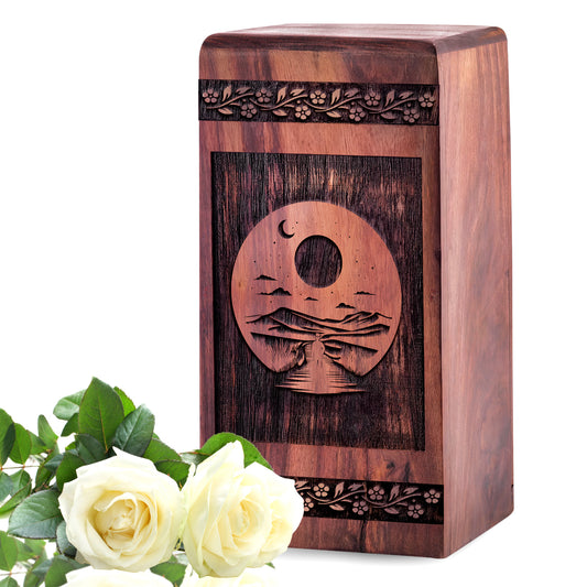 man Urn Size 5 Inch 5”(H) x 3”(W) x 3”(L)