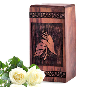 logo Urn Size 5(H)x3(W)x3(L)Inches