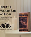 Wooden Piano Urn Box for Ashes - Thoughtful Keepsake
