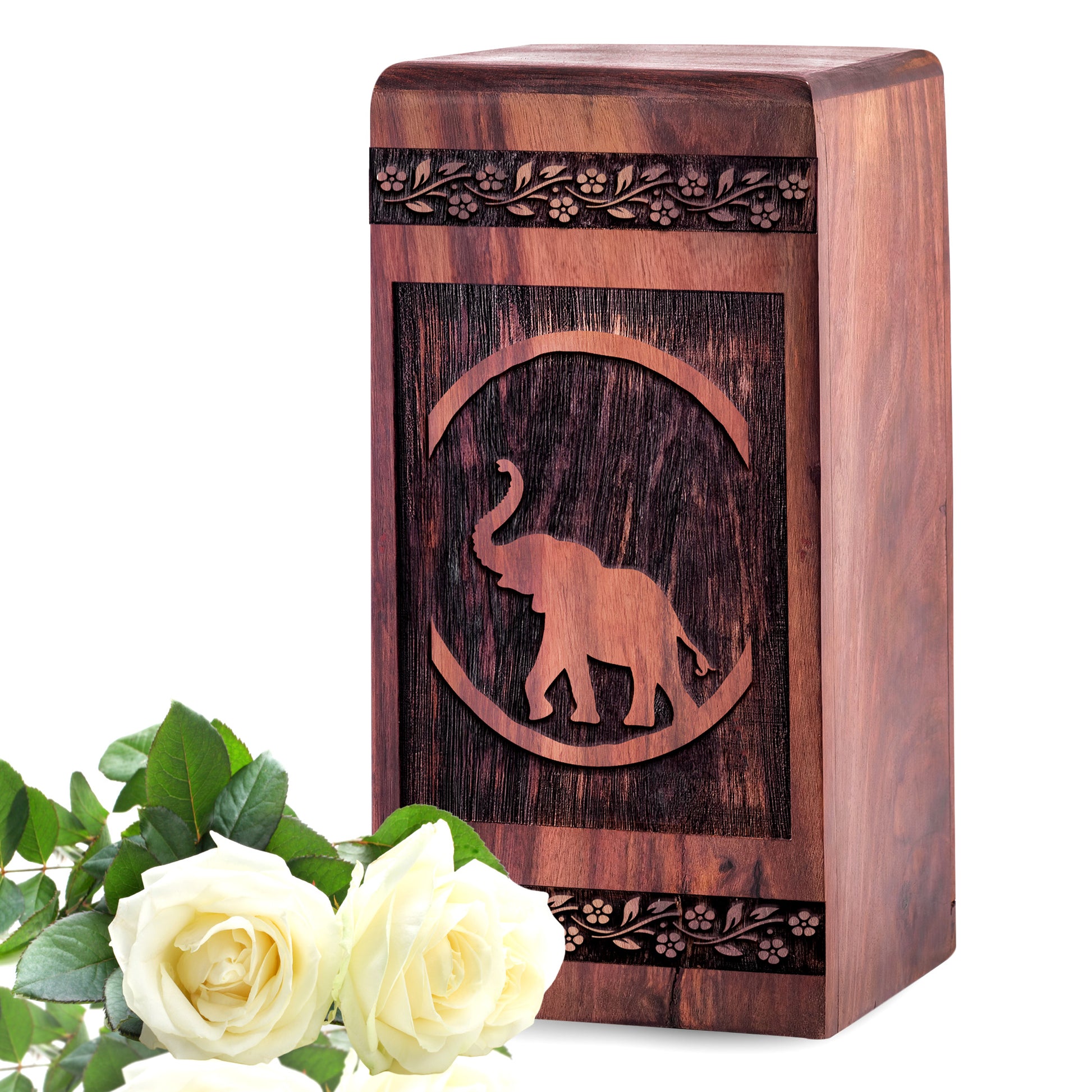 elephant Urn Size 5 Inch 5”(H) x 3”(W) x 3”(L)
