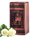 Handcrafted Wooden Hockey Urn for Ashes - Eternal Tribute