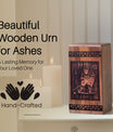 Handcrafted Wooden Hockey Urn for Ashes - Eternal Tribute