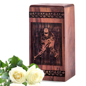 hockey Urn Size 5(H)x3(W)x3(L)Inches