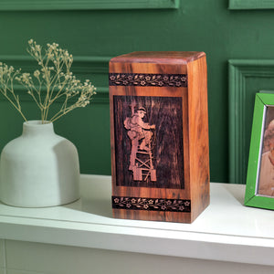 electric work Urn Size 14(H)x7.5(W)x7.5(L)Inches