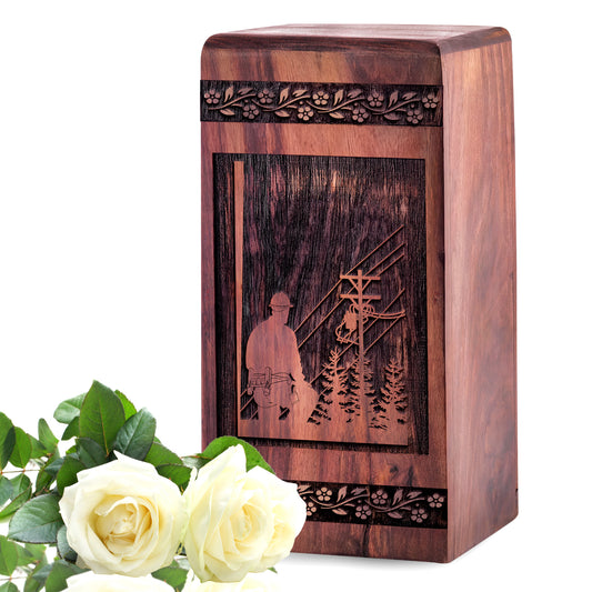 electric work Urn Size 5 Inch 5”(H) x 3”(W) x 3”(L)