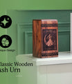 Unique Wooden Female Dancing Cremation Urn for Ashes - Memorial Keepsake