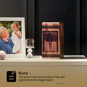 mountion Urn Size 11.25(H)x6.25(W)x6.25(L)Inches