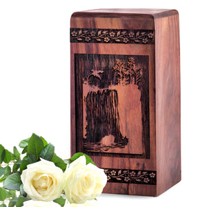 mountion Urn Size 5(H)x3(W)x3(L)Inches