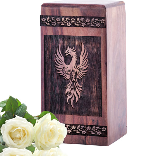 phoenix Urn Size 5 Inch 5”(H) x 3”(W) x 3”(L)