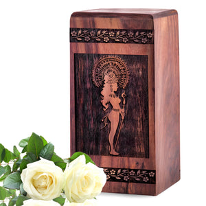 egyptian Urn Size 5(H)x3(W)x3(L)Inches